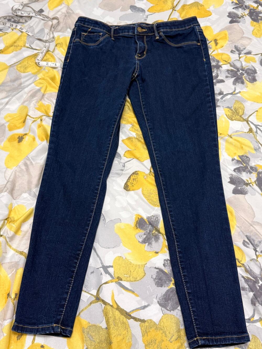 Mossimo Mid Rise Jegging Dark Wash Stretch Skinny Jeans Size 10 30R